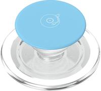 Minimalist Vinyl Record Player Tone Arm - Blue PopSockets PopGrip for MagSafe