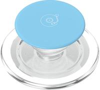 Minimalist Vinyl Record Player Tone Arm - Blue PopSockets PopGrip for MagSafe