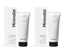 Minimalist Vitamin B5 10% Oil Free Fast Absorbing Lightweight Face Moisturiser Gel For Oily & Acne Prone Skin, 50 g (Pack of 2)