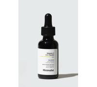 Minimalist Vitamin C + E + Ferulic 16% Face Serum In Clear Clear 20ml