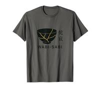 Minimalist Wabi Sabi Japanese Kintsugi Bowl Zen Imperfection T-Shirt