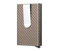 Minimalist Wallet for Men & Women - Slim RFID Wallet, Scratch Resistant, Credit Card Holder & Money Clip, Easily Removable Money