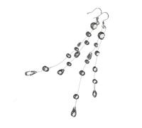 Minimalist Water Drop Earrings For Women Stainless Steel Teardrop Shaped Ear Studs For Sensitive Skin Elegant Jewelry Lightweight Fashion Earrings Daily Wear