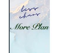 Minimalist Weekly Planner for Women: Undated Notebook with Goals, Habit Tracker, Life Admin, Weekly Tasks & Notes | 52 Weeks
