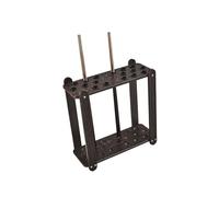 Minimalist Wooden Pool Cue Stand,Wooden Pool Cue Rack Holds 18 Cues, Storage for Balls and Accessories, Practical for Game Room