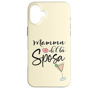 Minimalista Wedding in Italy Sposa Mom of the Italian Bride Case for iPhone 16 Plus