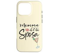 Minimalista Wedding in Italy Sposa Mom of the Italian Bride Case for iPhone 16 Pro