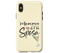 Minimalista Wedding in Italy Sposa Mom of the Italian Bride Case for iPhone X/XS