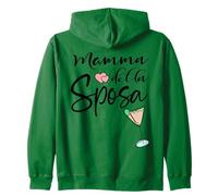 Minimalista Wedding in Italy Sposa Mom of the Italian Bride Zip Hoodie