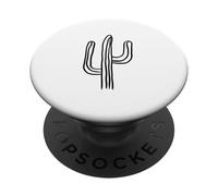 Minimalistic Cactus Succulent Lover Cacti Lover PopSockets Swappable PopGrip