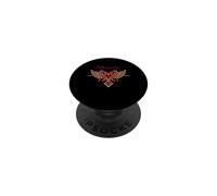 Minimalistic Patriotic Albania Albanian Double Eagle PopSockets Adhesive PopGrip