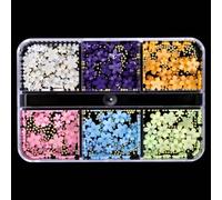 Minimalists Press on Flower Nails Accessories Soft Texture Petals Nails Art Decorations for Acrylic Flower Art Charm Thin Unguis Decorations