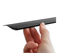 Minimally Designed Door Handles, Invisible Non Perforated Wardrobe with Long Edges, Black Handles, Hidden Handles in Cabinets(Cashmere Gray,1000MM)