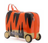 MiniMax Kids Ride-On Suitcase 45x36x20 with Neck Pillow & Drawstring Bag
