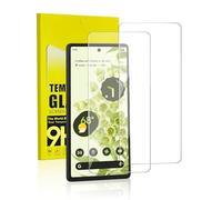 MiniMing Screen Protector for Google Pixel 6, Pack of 2 0.25 mm HD Clear Screen Protector for Google 6 Film, Anti-Bubble, Fits Perfect Tempered Glass Film for Pixel 6 Protective Glass