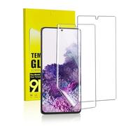 MiniMing Screen Protector for Samsung Galaxy S20 Plus, Pack of 2 0.25 mm HD Clear Screen Protector for Samsung S20+ Film, Soft TPU Anti-Scratch Tempered Glass Film for Galaxy S20 Plus Protective Glass