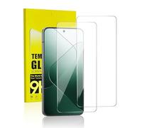 MiniMing Screen Protector for Xiaomi 14, Pack of 2 0.25 mm HD Clear Screen Protector for Mi 14 Film, Anti-Bubble, Fits Perfect Tempered Glass Film for Xiaomi Mi 14 Protective Glass