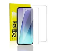 MiniMing Screen Protector for Xiaomi Poco X7 Pro, Pack of 2 0.25 mm HD Clear Screen Protector for Poco X7 Pro Film, Anti-Bubble Tempered Glass Film for Xiaomi Mi Poco X7 Pro Protective Glass