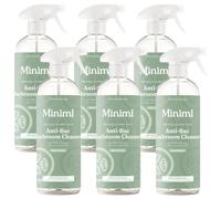 Miniml Anti-Bac Bathroom Cleaner Spray - Cucumber & Mint - 750ml - Pack of 6