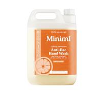 Miniml Antibacterial Hand Wash Soap 5L Refill - Natural Clementine Scented Eco Friendly Hand and Body Washing Liquid Gel for Soft and Sensitive Skin Care - 100% Vegan & Cruelty Free