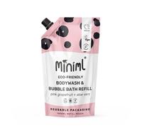 Miniml Bodywash & Bubble Bath Pink Grapefruit & Aloe Vera 1L