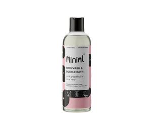 Miniml Bodywash & Bubble Bath Pink Grapefruit & Aloe Vera 500ml