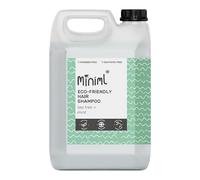 Miniml Natural Eco Hair Shampoo- 5L Refill Tea Tree & Mint Men and Womens Sensitive Scalp & Skin Cruelty Free Vegan Friendly Shampoo - For Greasy, Curly, Dry and Dandruff Hair