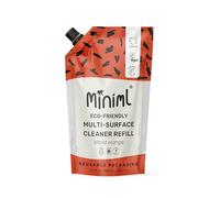 Miniml Eco Multi Surface Cleaner General Purpose 1L Refill Blood Orange Scented for Cleaning All Surfaces Floors Walls Glass Kitchen Bathroom Natural Plant Based Vegan Formula & Cruelty Free