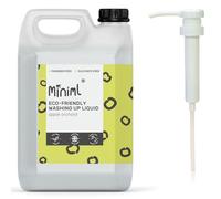 Miniml Eco Washing Up Liquid - 5L Refill and 5L Pump - Apple Orchard Scented - Non Bio & Skin Sensitive Friendly - Plant Based Vegan & Cruelty Free - Natural Cleaning Products (500 Washes)