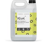 Miniml Eco Washing Up Liquid 5L Refill - Apple Orchard Scented Non Bio & Skin Sensitive Friendly Dish Wash Cleaner that's Plant Based Vegan & Cruelty Free - Natural Cleaning Products (500 Washes)
