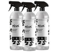 Miniml Eco White Vinegar Cleaning Unscented 3 x 750ml - All Natural Multi-Surface & Multi-Purpose Cleaner, Limescale Remover, Laundry Softener & More - 100% Vegan & Cruelty Free