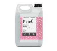 Miniml Laundry Liquid Washing Detergent 5L Refill - Natural Non Bio Pink Dragonfruit & Orchid Scented Clothes Fabric Cleaner for Machine or Delicate