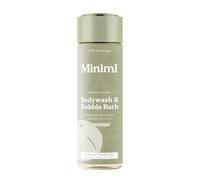 Miniml Natural Body Wash & Bubble Bath - Indulgent Coconut 400ml,99.6% Natural, Vegan & Cruelty-Free Cleanser for Soft, Smooth Skin