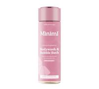 Miniml Natural Body Wash & Bubble Bath - Uplifting Grapefruit 400ml, 99.6% Natural, Vegan & Cruelty-Free Cleanser for Hydrated, Energised Skin