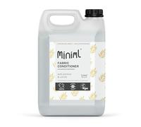 Miniml Natural Fabric Softener & Conditioner 5L Refill - Wild Jasmine & Vanilla Scented Natural Fabric Softener for Sensitive Skin - 100% Vegan & Cruelty Free (250 Washes)