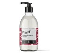 Miniml Natural, Super Concentrated, Biodegradable Washing Up Liquid with Rhubarb & Lemon | Zero Waste | Vegan | Cruelty Free | Sulphate Free | Paraben Free (500ML Glass)