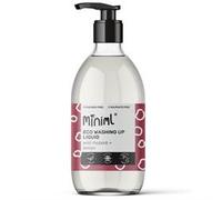 Miniml Natural Washing Up Liquid Rhubarb in a 500ML Glass Bottle