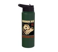 Minimum Wage Maximum Rage Stainless Steel Insulated Water Bottle