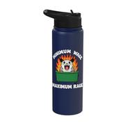 Minimum Wage Maximum Rage Stainless Steel Insulated Water Bottle