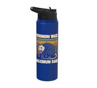 Minimum Wage Maximum Rage Stainless Steel Insulated Water Bottle