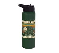 Minimum Wage Maximum Rage Stainless Steel Insulated Water Bottle