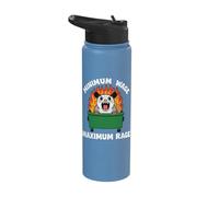 Minimum Wage Maximum Rage Stainless Steel Insulated Water Bottle