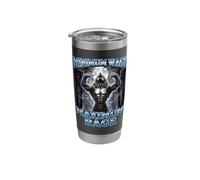 Minimum Wage Maximum Rage Werewolf Stainless Steel Insulated Tumbler