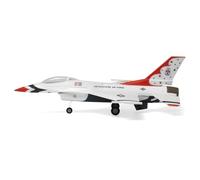 MinimumRC F-16 Thunderbird Brushless 30mm EDF RC Jet Fighter - 2.4GHz, RTF/BNF, Ultra-Lightweight, Hidden Servos, All-Moving Tails (BNF(Built-in Protocol/Brushless/30% more thrust))