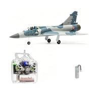 MinimumRC Phantom 2000 30mm Brushless EDF RC Jet, 2.4G 4CH EPS Foam Fixed-Wing Fighter RC Airplane with Gyro Stabilisation for Adults (Right-Hand Throttle/1 Battery)