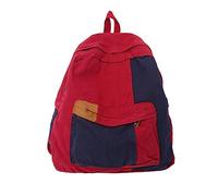 MININAI Vintage Canvas Backpack for Women Men Grunge Hippie Boho Patchwork Backpack College Book Bag Travel Casual Daypack