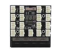 Mining GPU/PSU Power Supply Breakout Board 1600W 12V 17x 6pin PCI E Mining Server Power Supply for for DPS 1200FB A/DPS 1200QB A/PS 2751 5Q/PS 2751 LF 1F/HSTSN PL12/DPS 700LB D/PS 2112 5L/DPS 750RB A