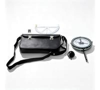 Mining Hanging Compass Kit, Suspended Mining Compass With Slope Gauge & Protective Case, 1° Precision, Clear Scale, 100mm Magnetic Needle, Automatically Level, For Mine Surveying Operations G2
