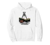 Mining Pick Coal Seam Country Raised Graphic Art Mine Pullover Hoodie