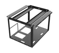 Mining Rig Frame - Stackable Test Bench | Open Frame Computer Case | Stackable Test Bench, Crypto Mining Frame For ATX Motherboard, Airflow Optimized platforms, Currency Rig Setup For HOME-LAB Server